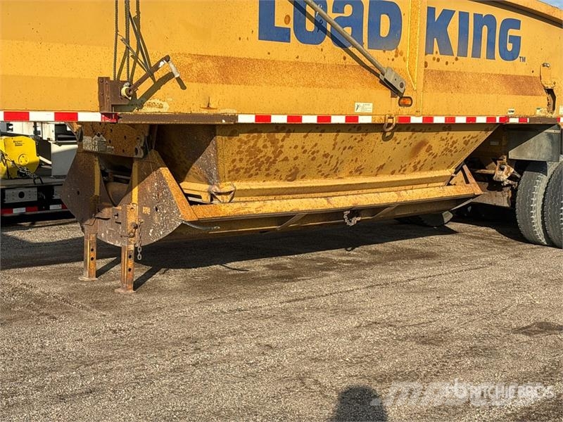 Load King 15 ft Tri/A Belly Dump Trailer ダンプトレーラー