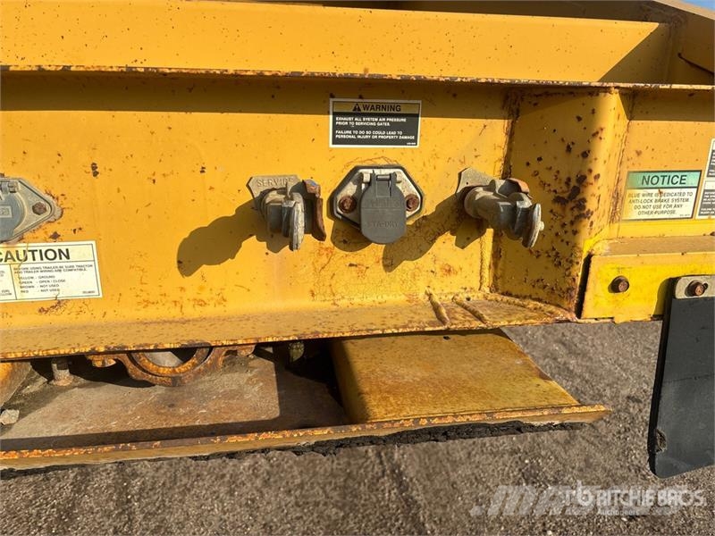 Load King 15 ft Tri/A Belly Dump Trailer ダンプトレーラー