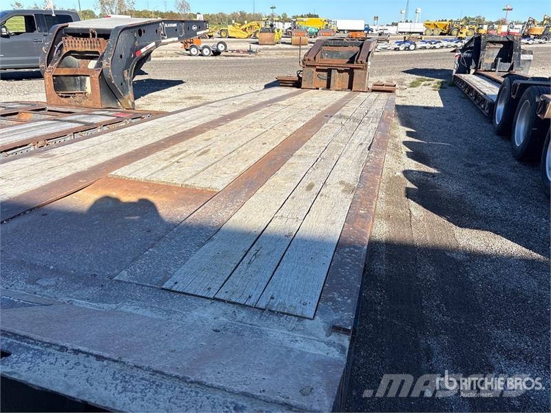 Load King 553-SS 55 ton Tri/A Lowboy Trailer Alçak yükleyici