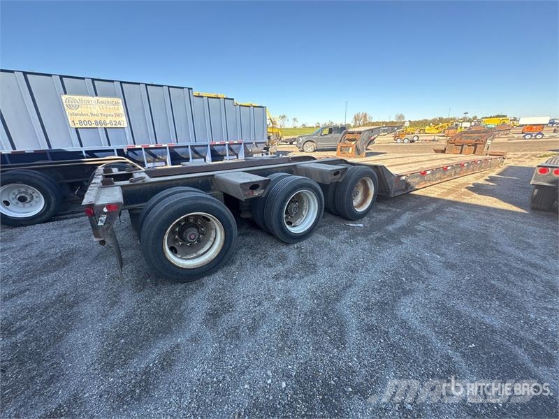 Load King 553-SS 55 ton Tri/A Lowboy Trailer Alçak yükleyici