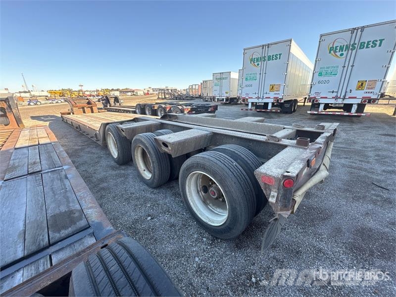 Load King 553-SS 55 ton Tri/A Lowboy Trailer Alçak yükleyici