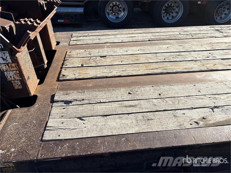 Load King 553SS 55 ton Tri/A Lowboy Trailer Pranchas / Carrega-tudo