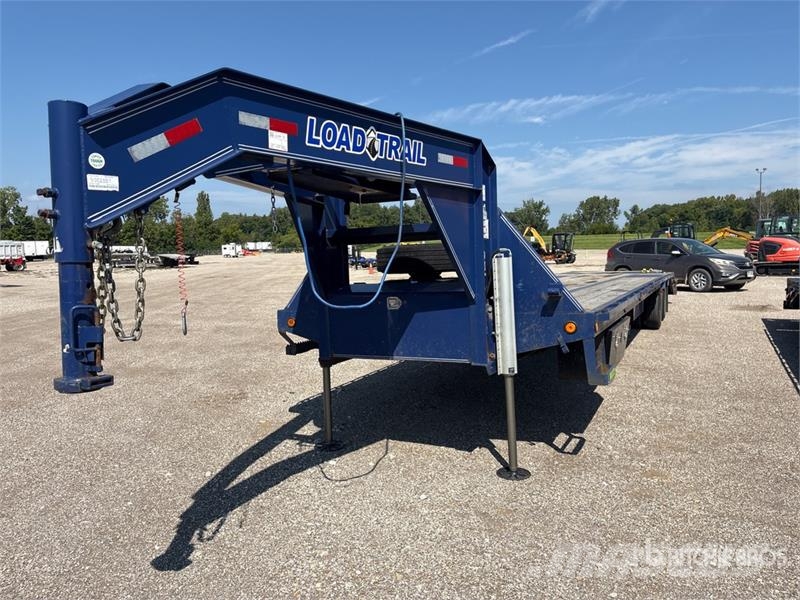 Load Trail 10000 lb 40 ft T/A Gooseneck Equipment Trailer Vehicle transport trailers