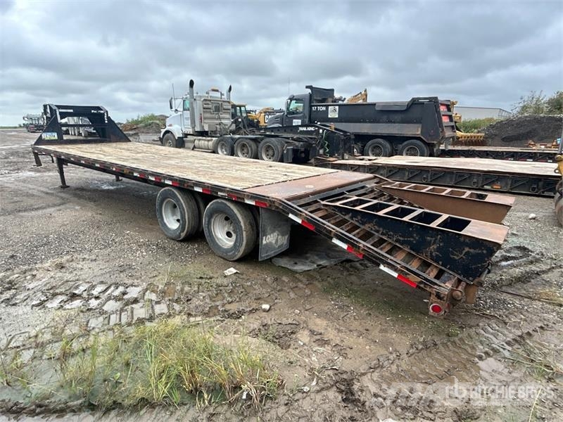 Load Trail 30 ft T/A Gooseneck Equipment Trailer Araç nakil römorklari
