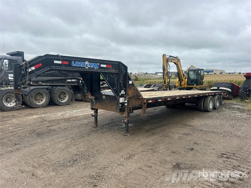 Load Trail 30 ft T/A Gooseneck Equipment Trailer Araç nakil römorklari
