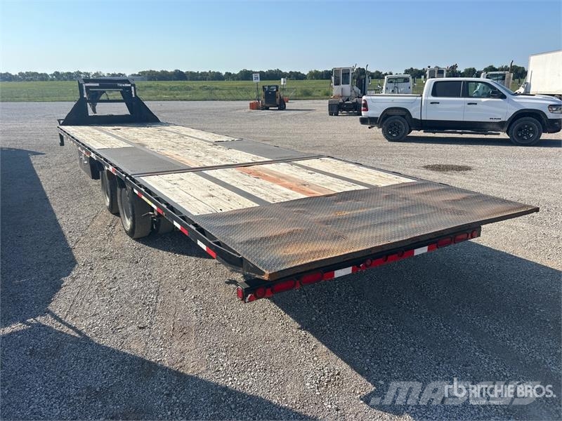 Load Trail 32 ft T/A Gooseneck Hydraulic Tail Trailer Niski utovarivači