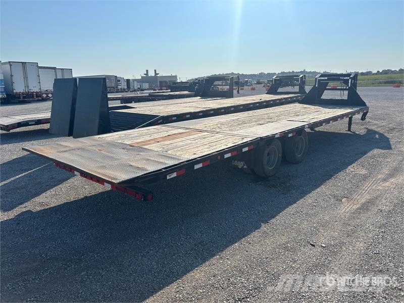 Load Trail 32 ft T/A Gooseneck Hydraulic Tail Trailer Niski utovarivači