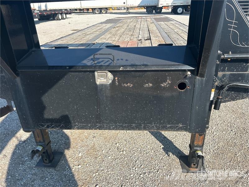 Load Trail 32 ft T/A Gooseneck Hydraulic Tail Trailer Niski utovarivači