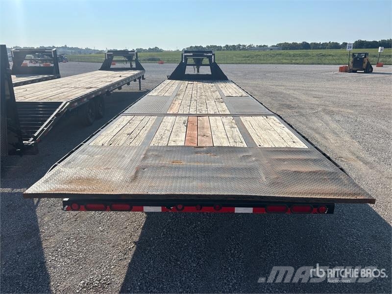 Load Trail 32 ft T/A Gooseneck Hydraulic Tail Trailer Niski utovarivači