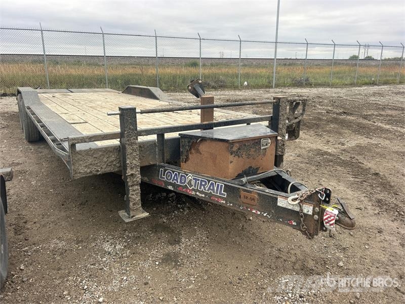 Load Trail CH022414K 24 ft T/A Equipment Trailer Járműszállító pótkocsik
