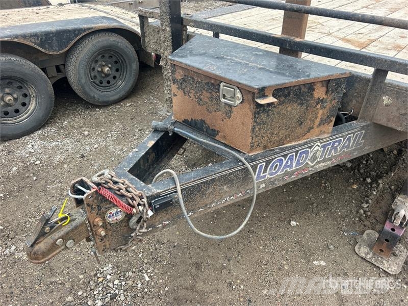 Load Trail CH022414K 24 ft T/A Equipment Trailer Járműszállító pótkocsik