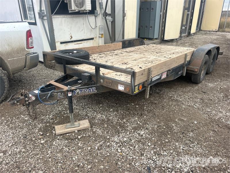 Load Trail CH83167K 16 ft T/A Equipment Trailer Járműszállító pótkocsik