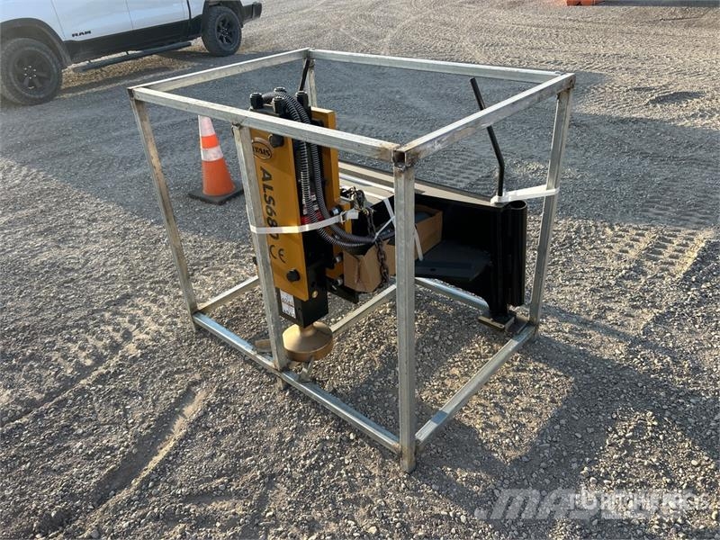 LYALS ALS680 Skid Steer Post Driver (Unused) Fencing equipment