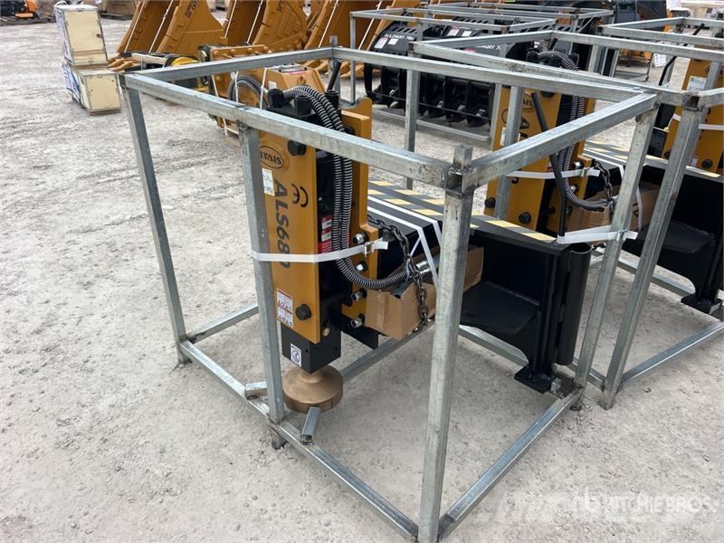 LYALS ALS680 Skid Steer Post Driver (Unused) Fencing equipment