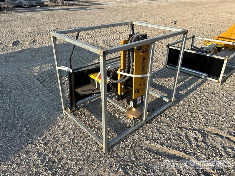 LYALS ALS680 Skid Steer Post Driver (Unused) Fencing equipment