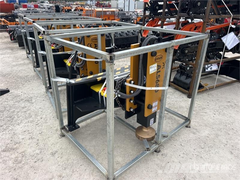 LYALS ALS680 Skid Steer Post Driver (Unused) Fencing equipment