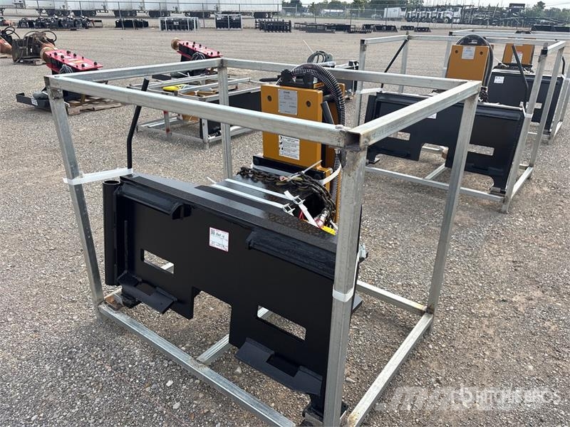 LYALS ALS680 Skid Steer Post Driver (Unused) Fencing equipment
