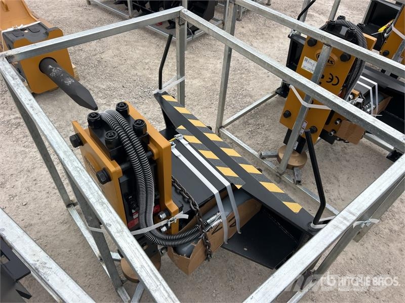 LYALS ALS680 Skid Steer Post Driver (Unused) Fencing equipment
