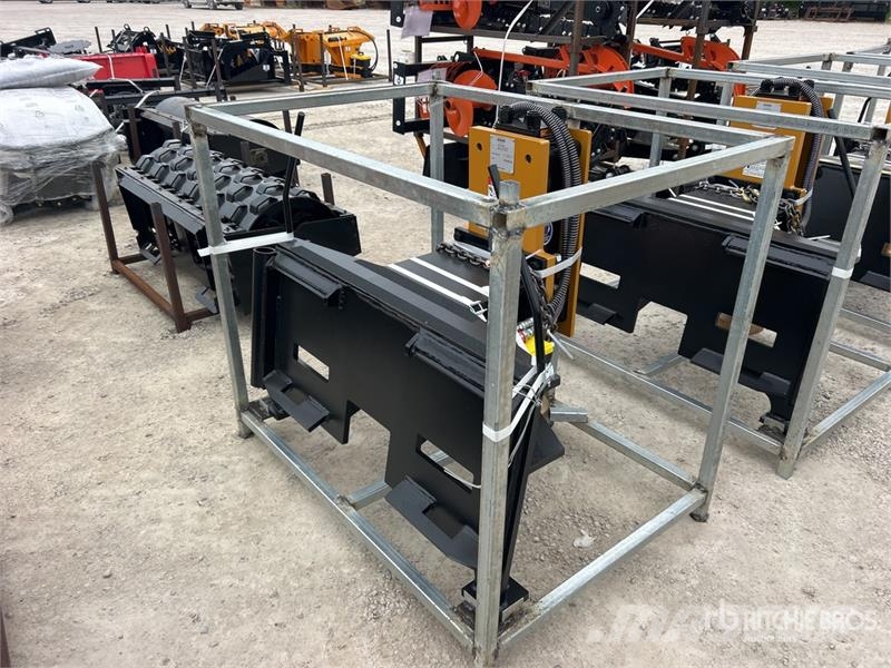 LYALS ALS680 Skid Steer Post Driver (Unused) Fencing equipment