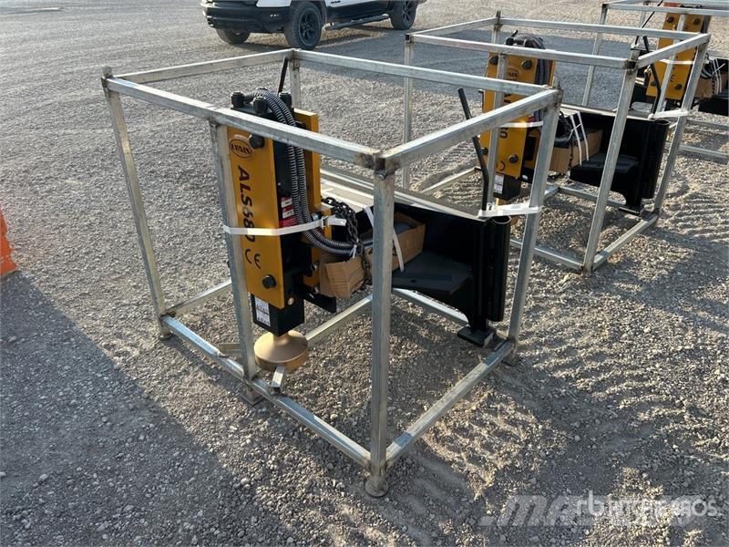 LYALS ALS680 Skid Steer Post Driver (Unused) Fencing equipment