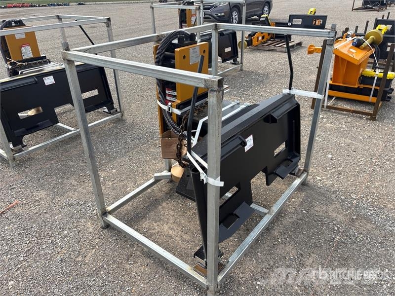 LYALS ALS680 Skid Steer Post Driver (Unused) Fencing equipment