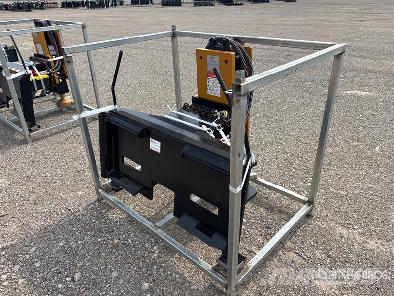 LYALS ALS680 Skid Steer Post Driver (Unused) Fencing equipment