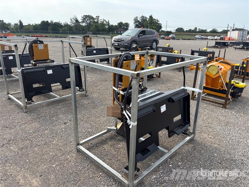LYALS ALS680 Skid Steer Post Driver (Unused) Fencing equipment