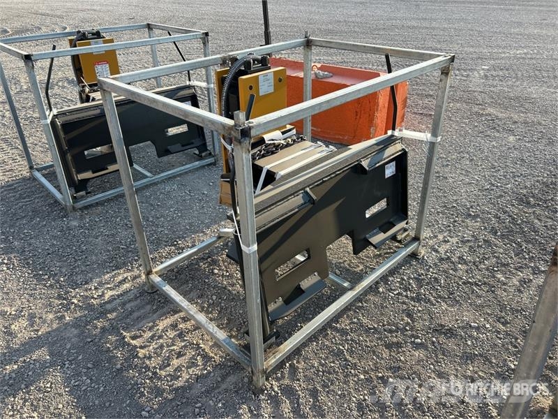 LYALS ALS680 Skid Steer Post Driver (Unused) Fencing equipment