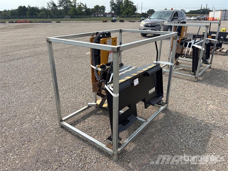 LYALS ALS680 Skid Steer Post Driver (Unused) Fencing equipment