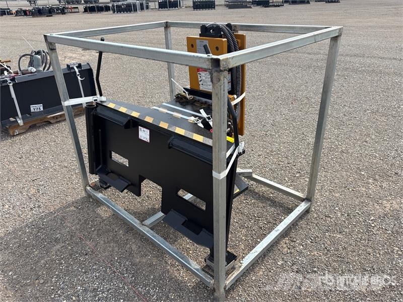 LYALS ALS680 Skid Steer Post Driver (Unused) Fencing equipment