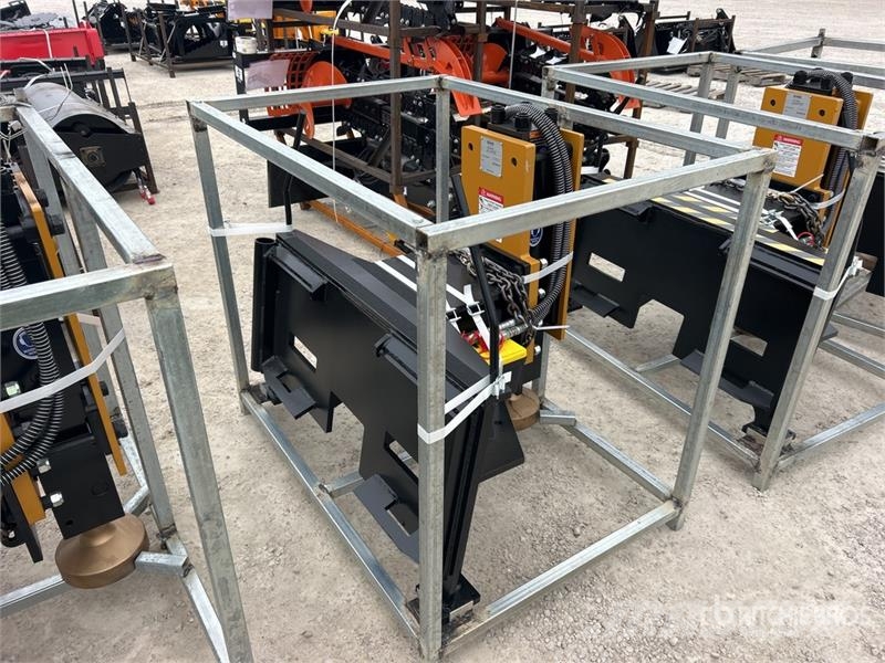 LYALS ALS680 Skid Steer Post Driver (Unused) Fencing equipment