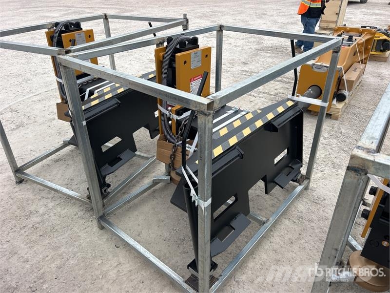 LYALS ALS680 Skid Steer Post Driver (Unused) Fencing equipment