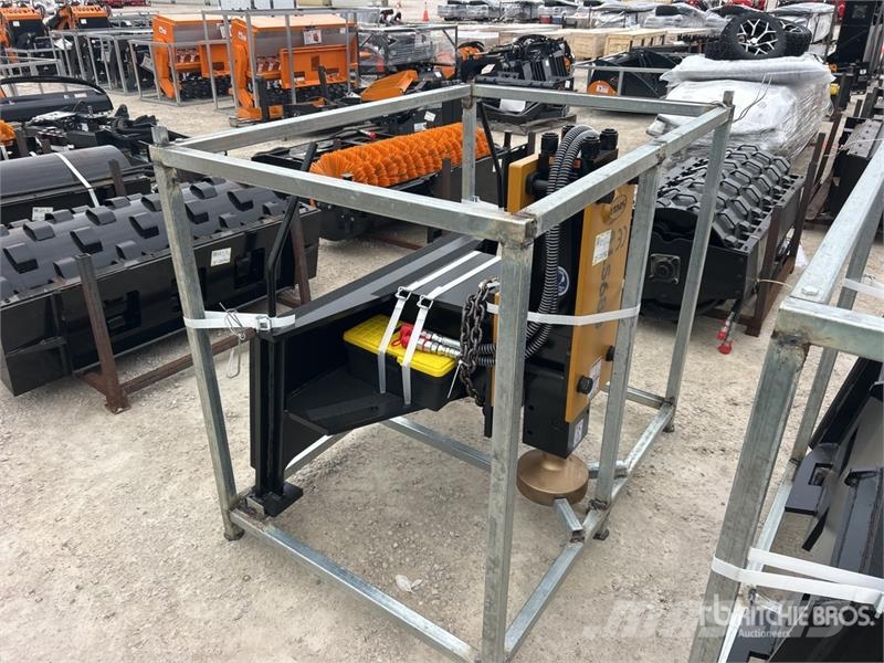 LYALS ALS680 Skid Steer Post Driver (Unused) Fencing equipment