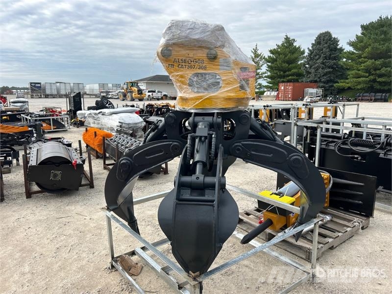 LYALS ALSEOG08 52 in Rotating Excavator Grapple (U Grapples