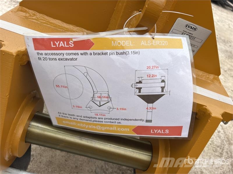  LYALS ALSER20 Excavator Ripper (Unused) Scarificateur