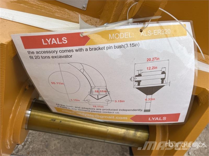 LYALS ALSER20 Excavator Ripper (Unused) Scarificateur