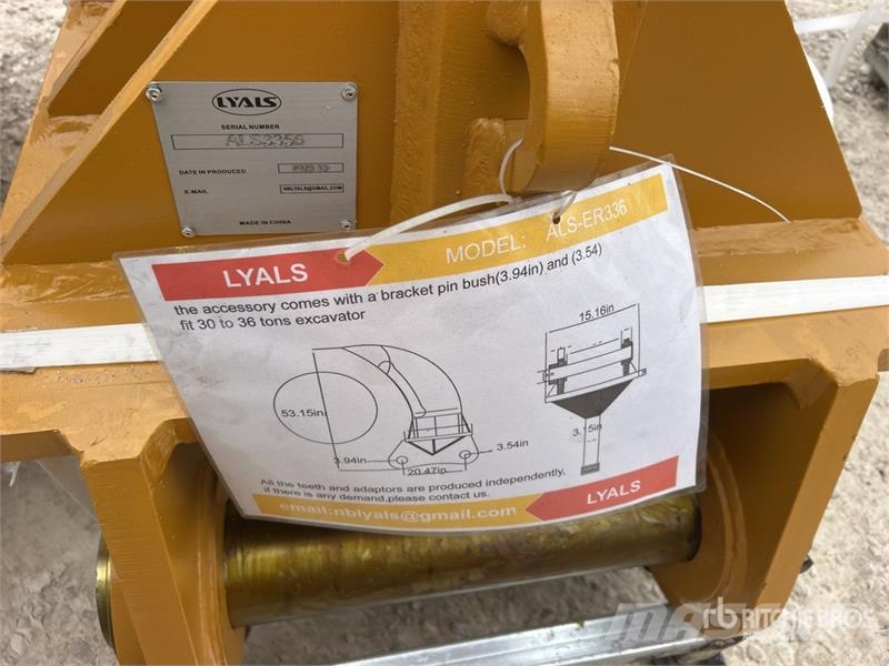  LYALS ALSER36 Excavator Ripper (Unused) Escarificadoras
