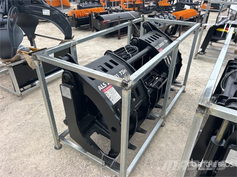 LYALS ZMQ01 72 in Skeleton Skid Steer Grapple (Unu خطاطيف