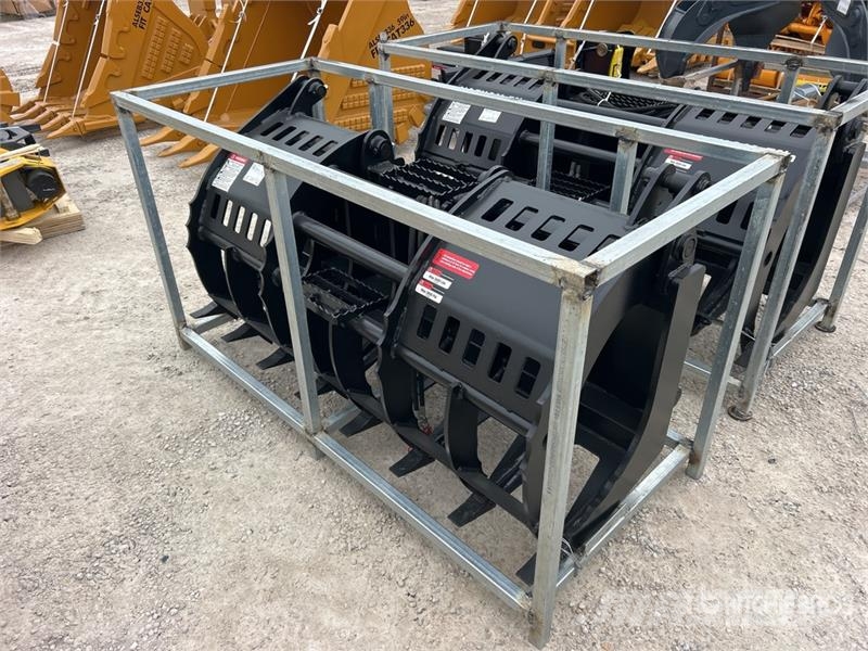 LYALS ZMQ01 78 in Skeleton Skid Steer Grapple (Unu خطاطيف