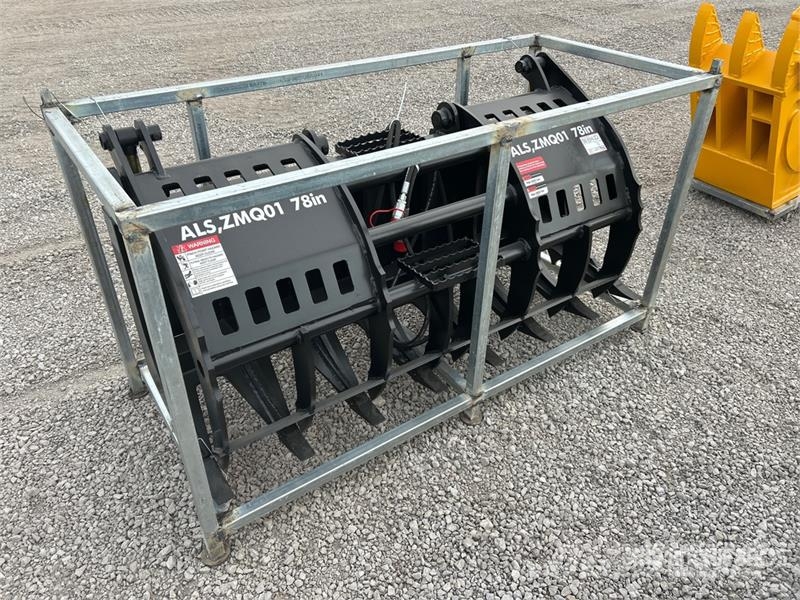 LYALS ZMQ01 78 in Skid Steer Grapple (Unused) Grijpers