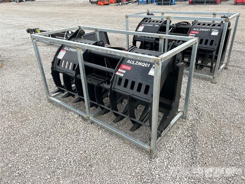 LYALS ZMQ01 78 in Skid Steer Grapple (Unused) Grijpers