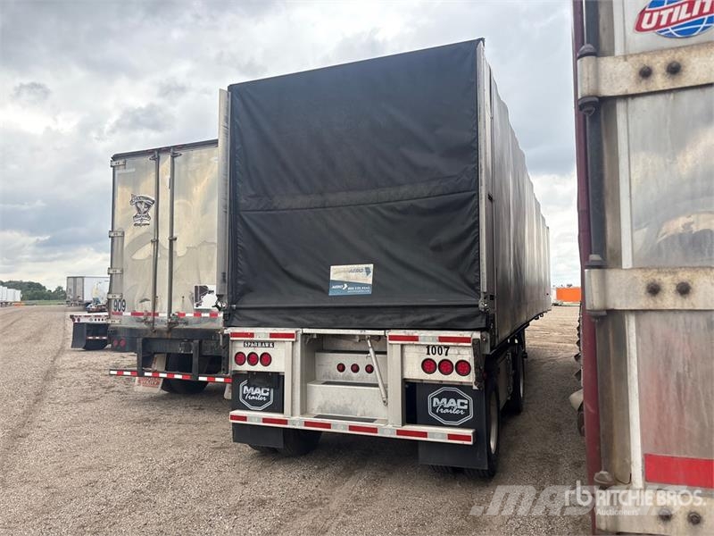 MAC 48 ft T/A Spread Axle Curtain Side Trailer Gardinanhænger