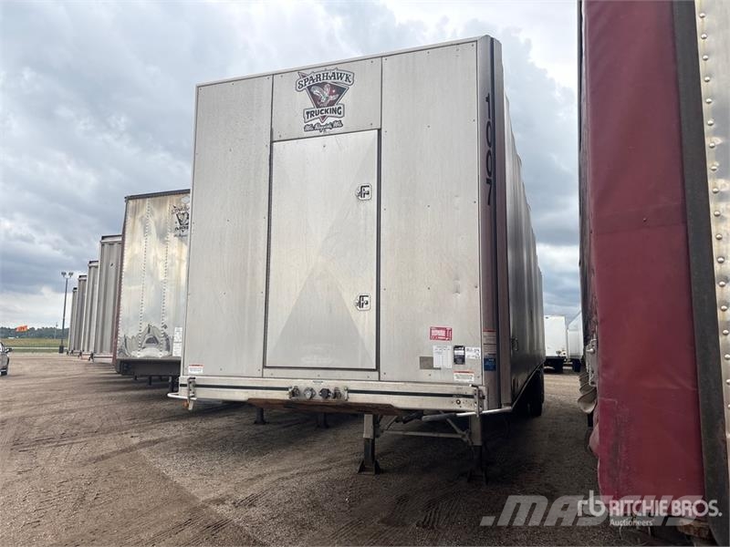 MAC 48 ft T/A Spread Axle Curtain Side Trailer Gardinanhænger