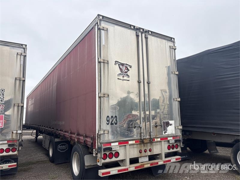 MAC 53 ft T/A Curtain Side Trailer Tents
