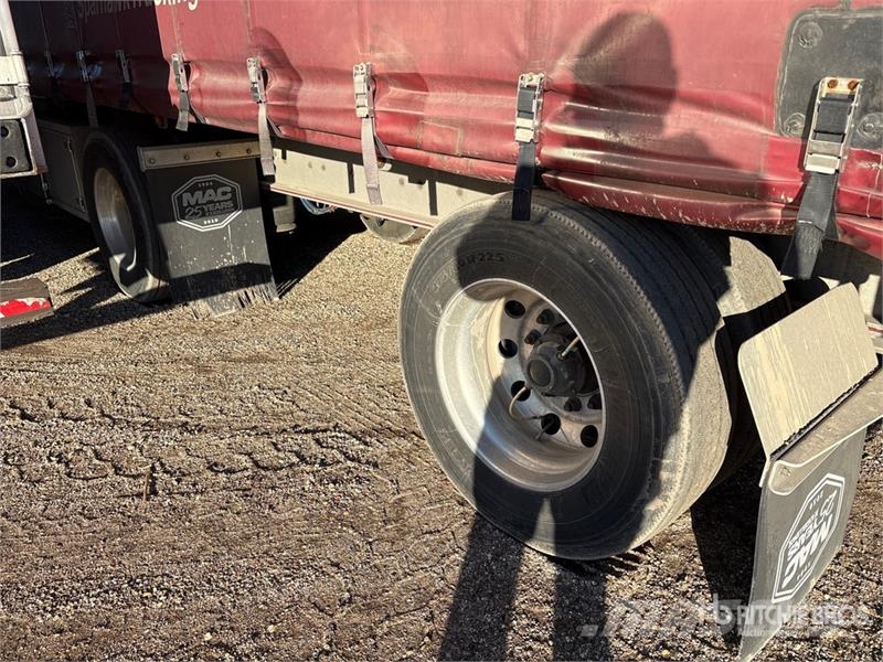 MAC 53 ft T/A Curtain Side Trailer Gardinanhænger