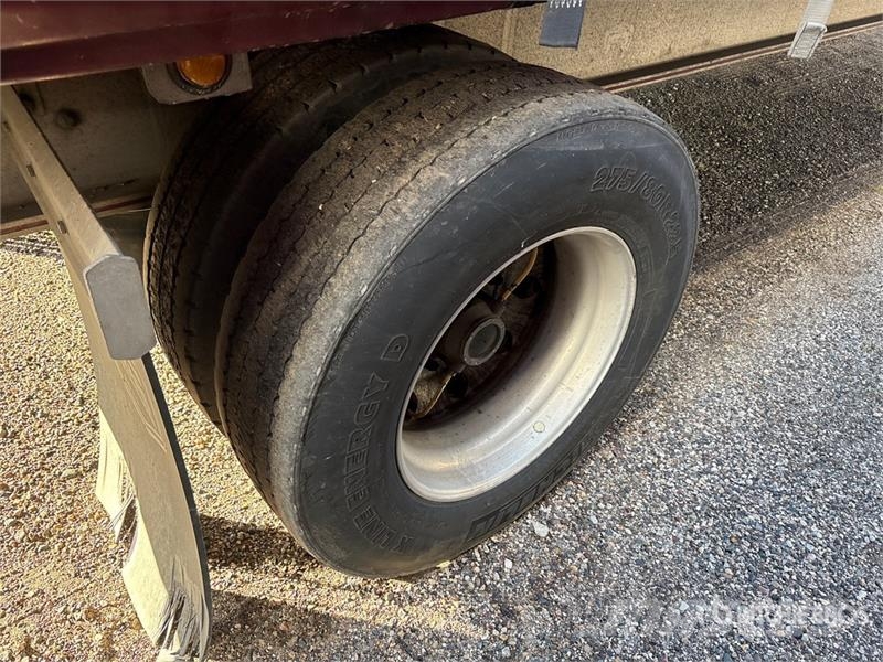 MAC 53 ft T/A Curtain Side Trailer Gardinanhænger