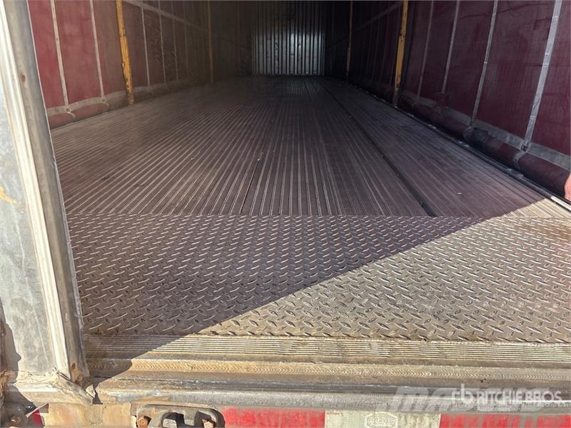 MAC 53 ft T/A Curtain Side Trailer Gardinanhænger