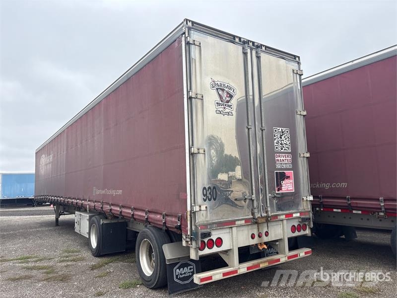 MAC 53 ft T/A Curtain Side Trailer مقطورات بغطاء جانبي