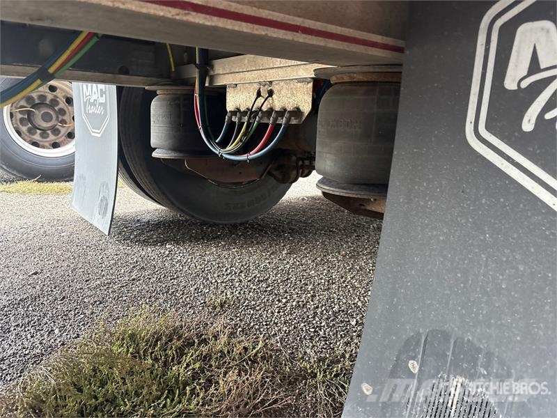 MAC 53 ft T/A Curtain Side Trailer Tents