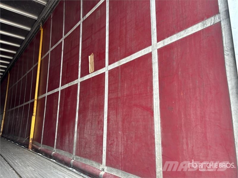 MAC 53 ft T/A Spread Axle Curtain Side Trailer مقطورات بغطاء جانبي
